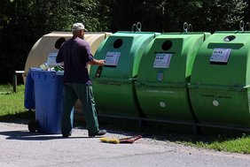 Altglascontainer (Symbolbild)